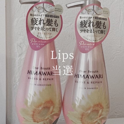 オイルインシャンプー/オイルインコンディショナー (グロス&リペア)/ディアボーテ/市販シャンプーを使ったクチコミ(1枚目)