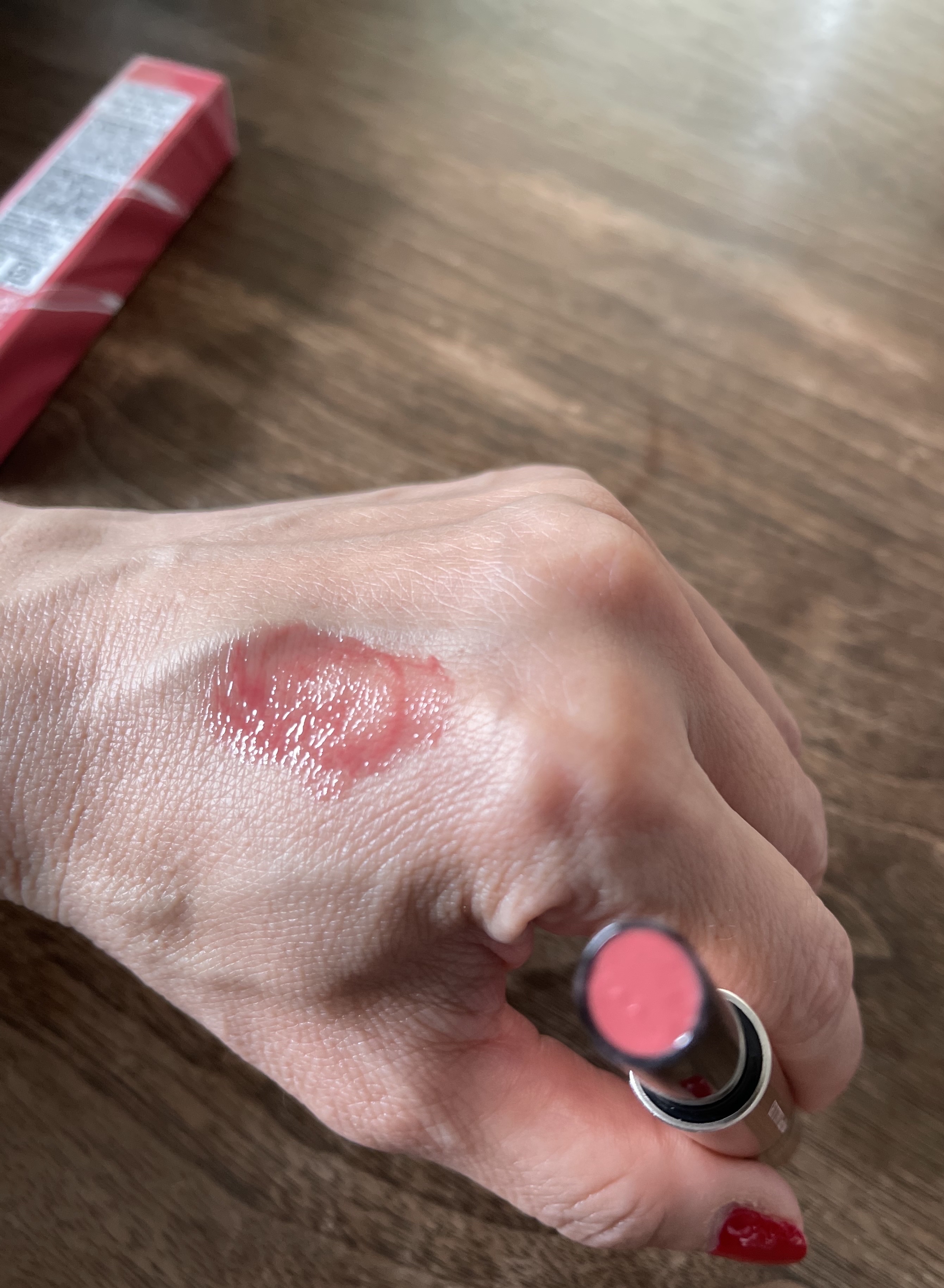 ゲットイットティントグレーズバーム/TONYMOLY/リップティントを使ったクチコミ（3枚目）