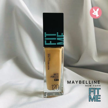 フィットミー リキッドファンデーション R 120/MAYBELLINE NEW YORK/リキッドファンデーションを使ったクチコミ（1枚目）