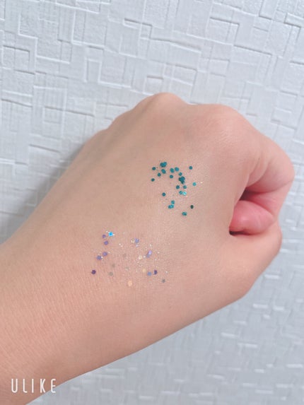 URGLAM GLITTER GEM/U R GLAM/ジェル・クリームチークを使ったクチコミ(5枚目)