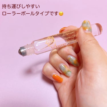 JILL STUART オード ハニーシトロンティー ローラーボールのクチコミ「JILLSTUART
オードハニーシトロンティーローラーボール
10mL 1,980円

先日.....」（2枚目）