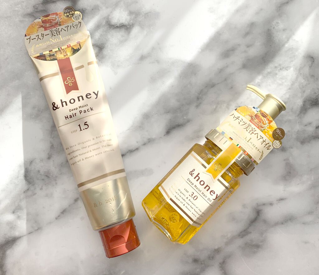 ディープモイスト ヘアパック1.5/&honey/ヘアマスク・ヘアパックを使ったクチコミ（2枚目）