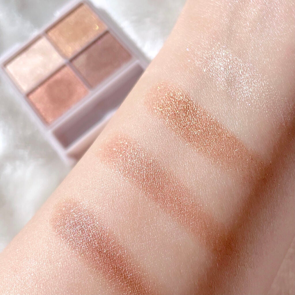 シルキースフレアイズ/キャンメイク/アイシャドウパレットを使ったクチコミ(4枚目)