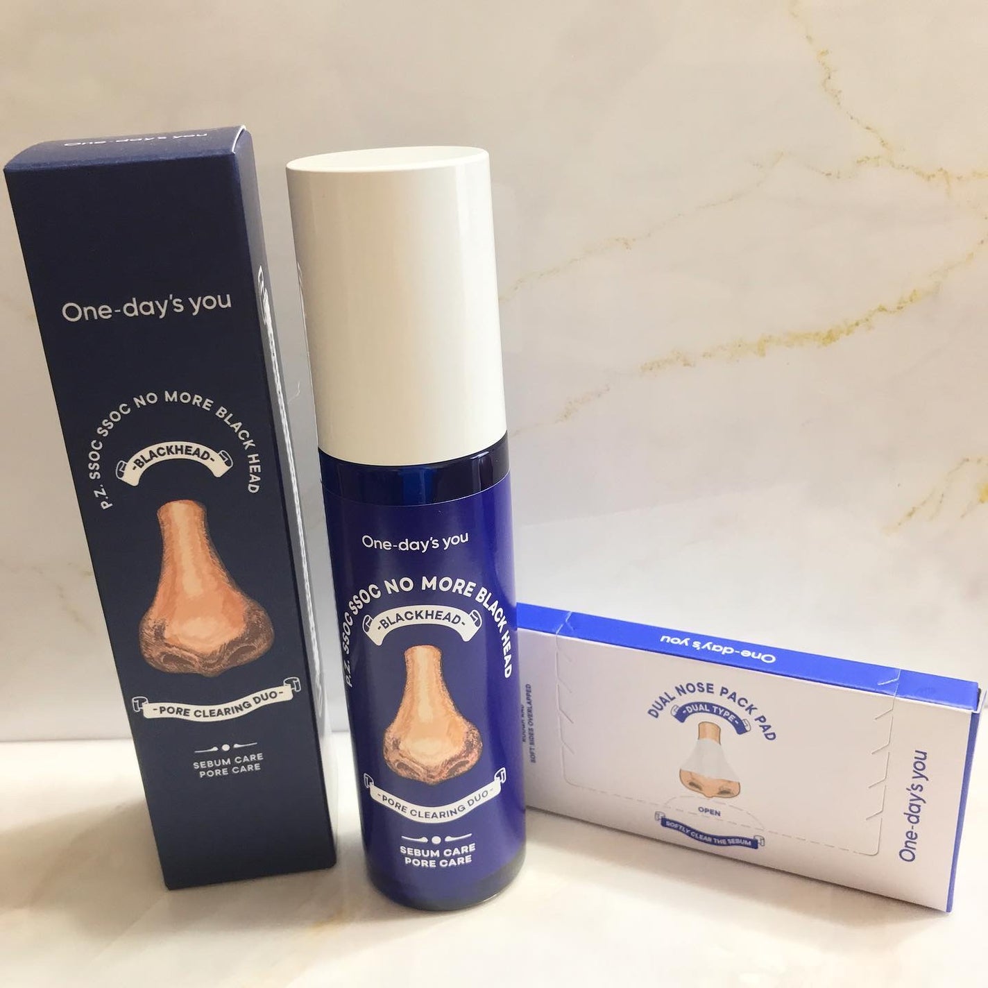 ノーモアブラックヘッド(ノーズピーリング)/One-day's you/スクラブ・ゴマージュを使ったクチコミ(1枚目)