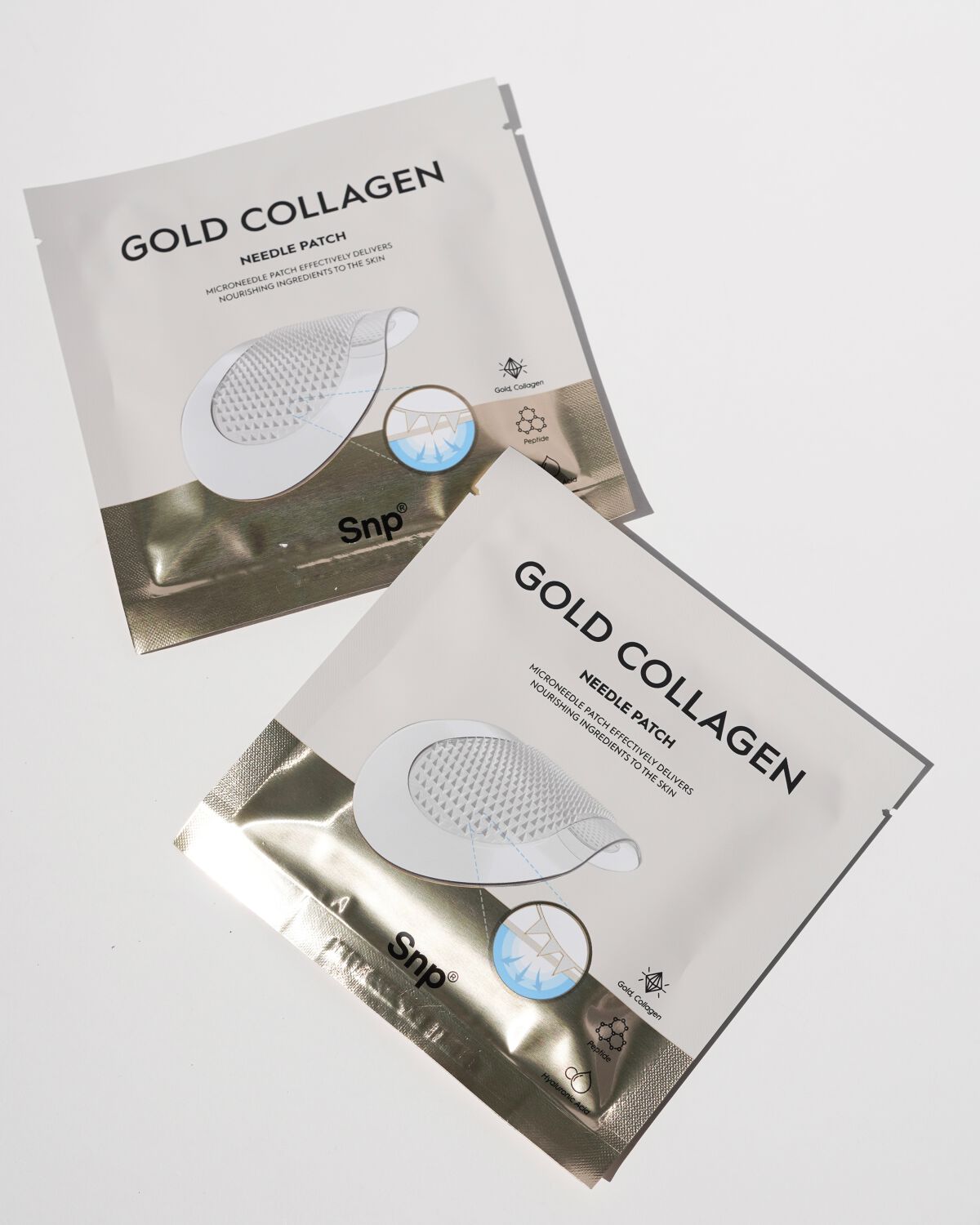 ゴールドコラーゲンニードルパッチ/SNP/アイケア・アイクリームを使ったクチコミ(1枚目)