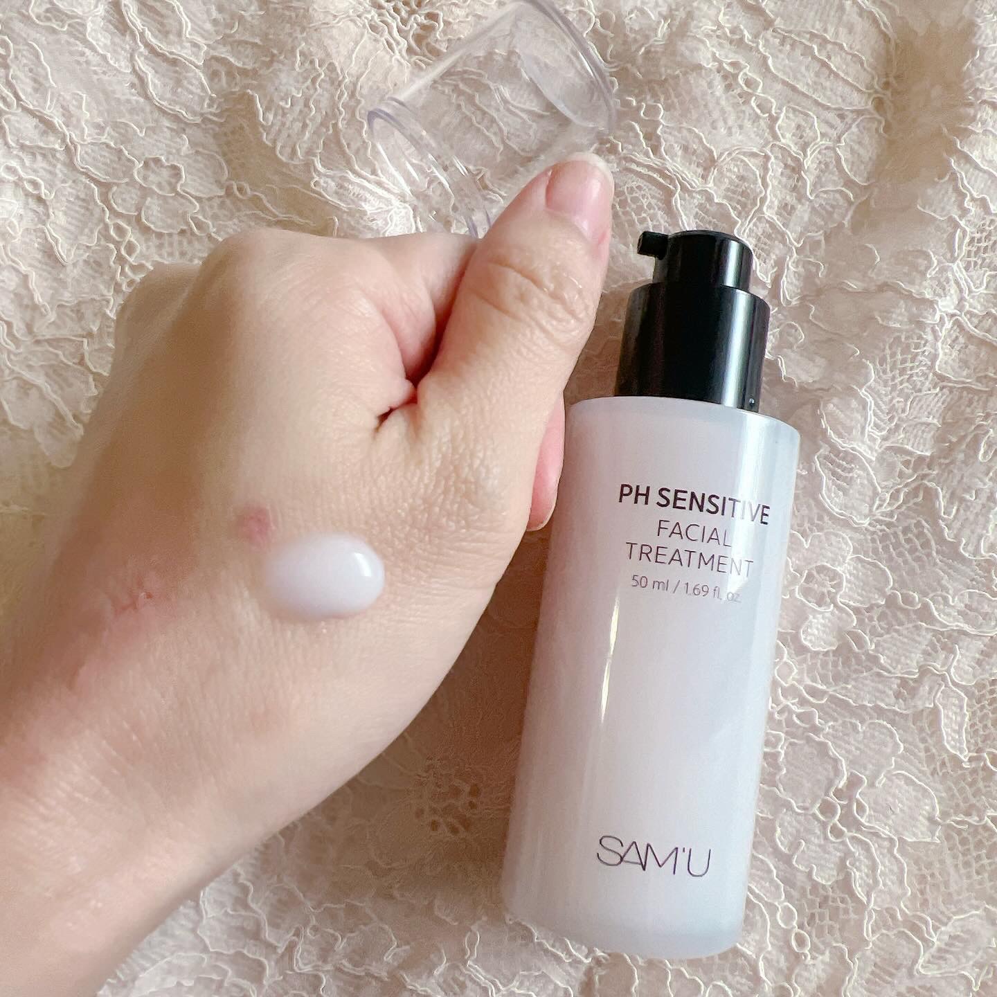 サミュ PHセンシティブクリーム/SAM'U/フェイスクリームを使ったクチコミ（2枚目）