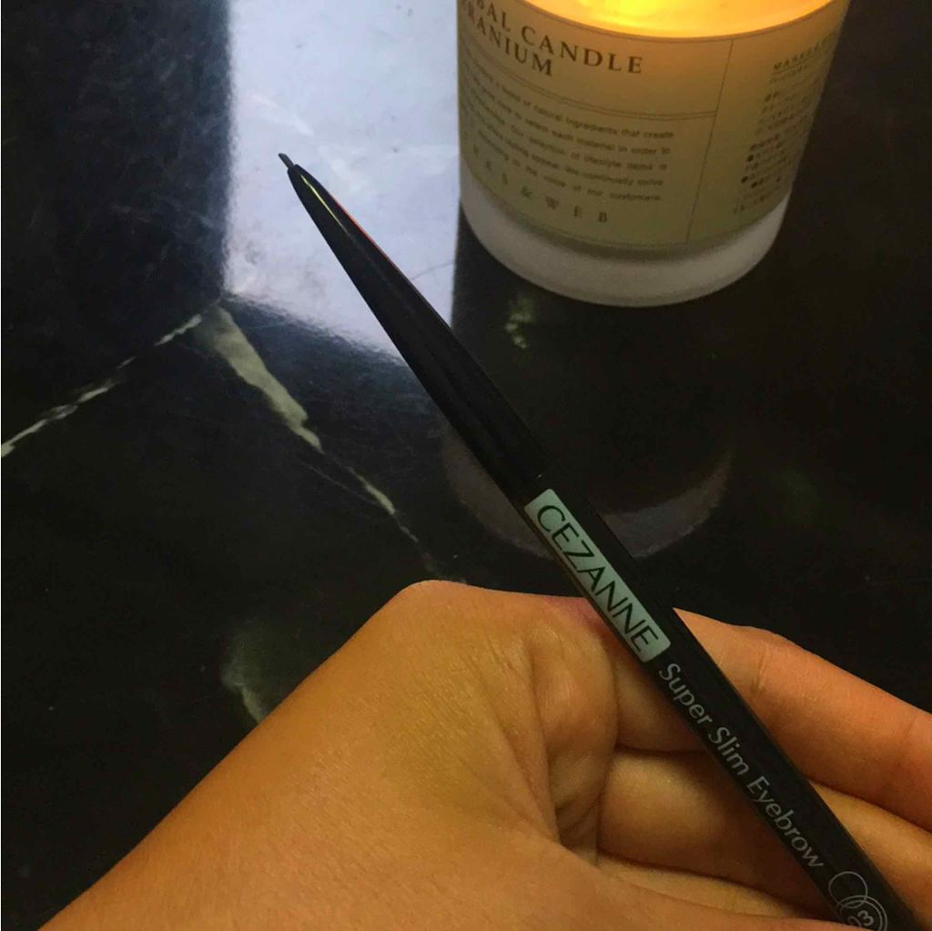超細芯アイブロウ/CEZANNE/アイブロウペンシルを使ったクチコミ(1枚目)