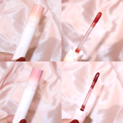 ジューシーラスティングティント/rom&nd/リップティントを使ったクチコミ(8枚目)