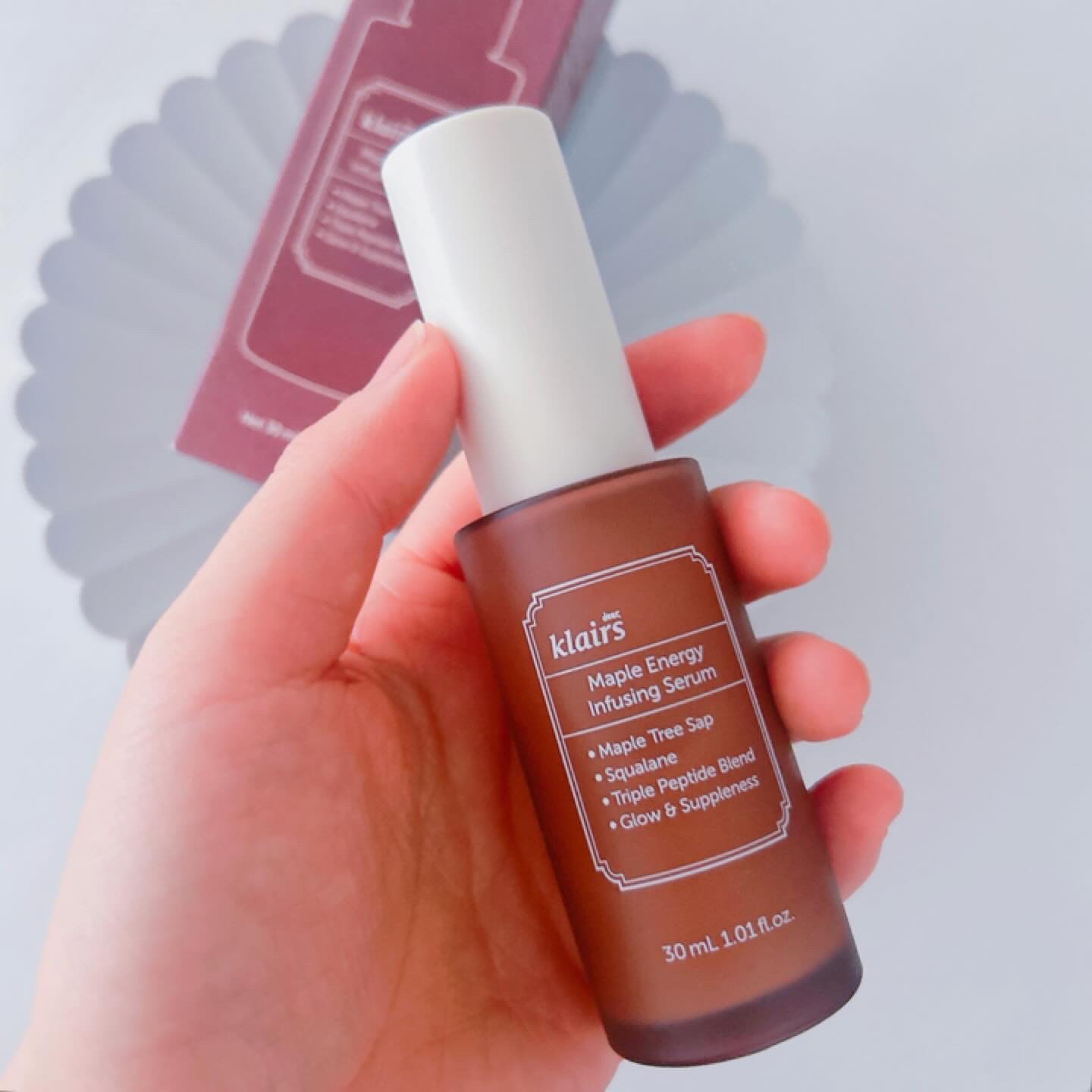 メープルエナジーインフュージングセラム/Klairs/美容液を使ったクチコミ（2枚目）