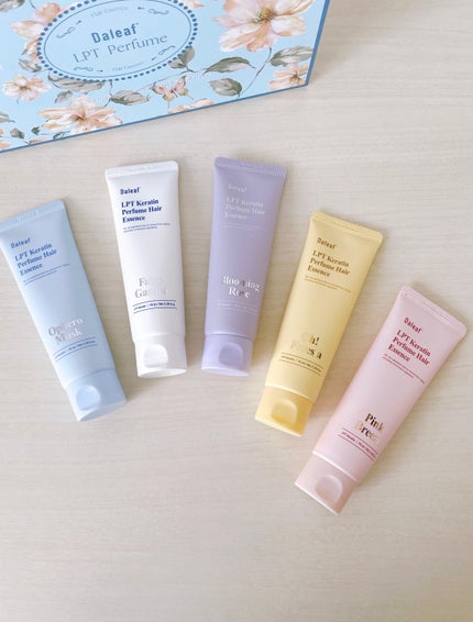 LPT Keratin パフュームヘアエッセンス Blooming Rose/Daleaf/ヘアミルクを使ったクチコミ(2枚目)