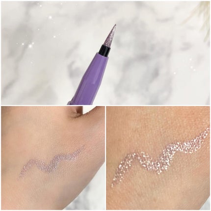 プライムリキッドアイライナー リッチジュエル/ヒロインメイク/リキッドアイライナーを使ったクチコミ(5枚目)