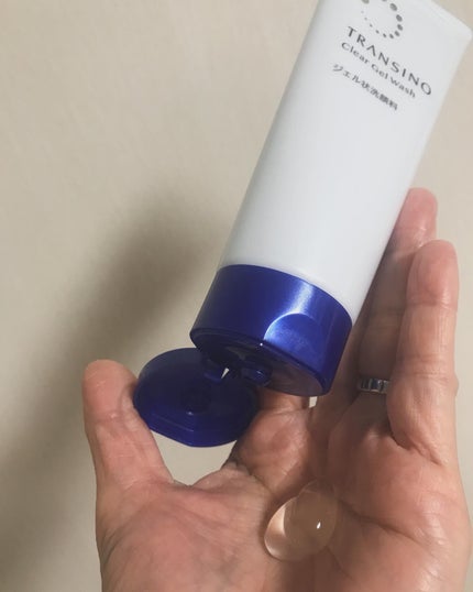 トランシーノ薬用クリアジェルウォッシュ/トランシーノ/その他洗顔料を使ったクチコミ(4枚目)