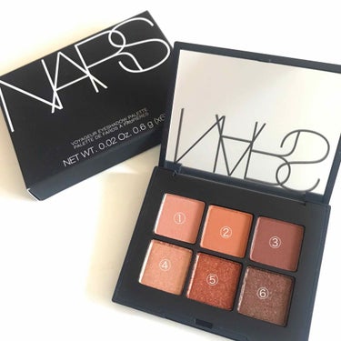 ヴォワヤジュールアイシャドウパレット/NARS/アイシャドウパレットを使ったクチコミ（2枚目）