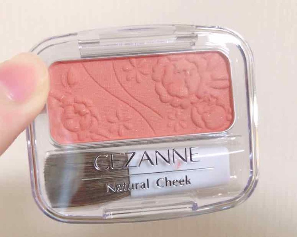 ナチュラル チークN/CEZANNE/パウダーチークを使ったクチコミ（1枚目）