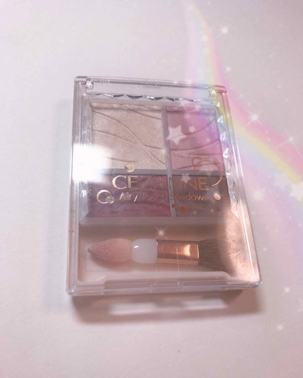 エアリータッチシャドウ/CEZANNE/アイシャドウパレットを使ったクチコミ(1枚目)