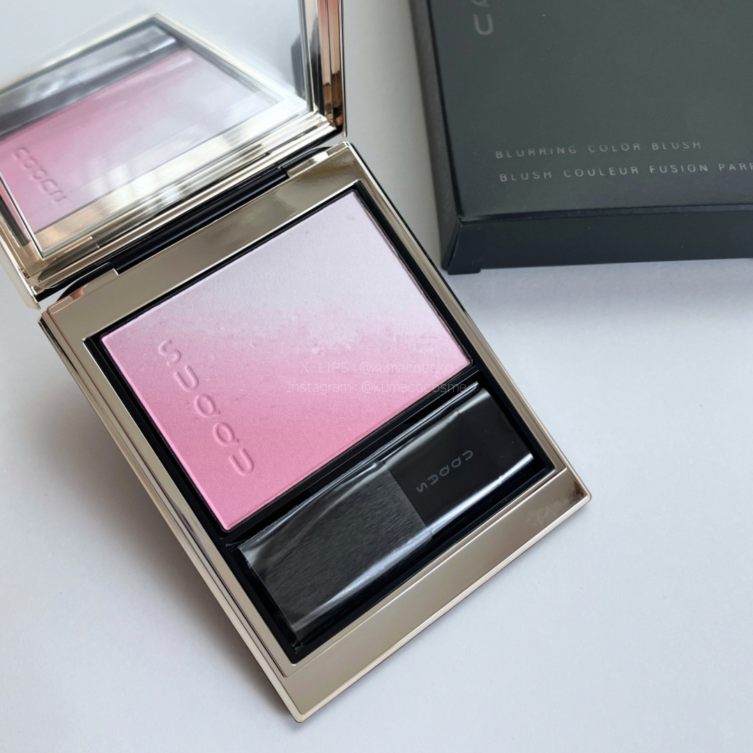 ブラーリング カラー ブラッシュ/SUQQU/パウダーチークを使ったクチコミ（2枚目）