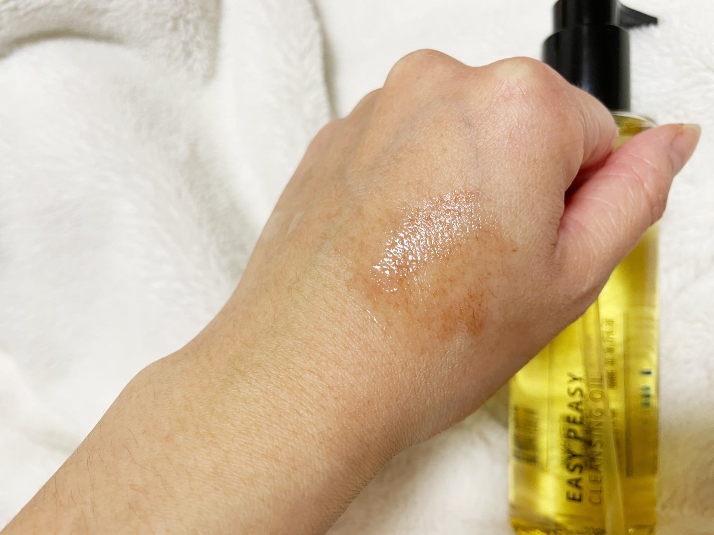 1番 さっぱりすっきりクレンジングオイル/numbuzin/オイルクレンジングを使ったクチコミ(3枚目)