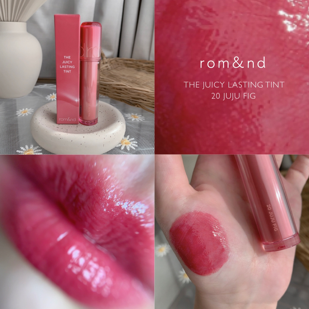 ザ ジューシーラスティングティント/rom&nd/リップティントを使ったクチコミ（1枚目）