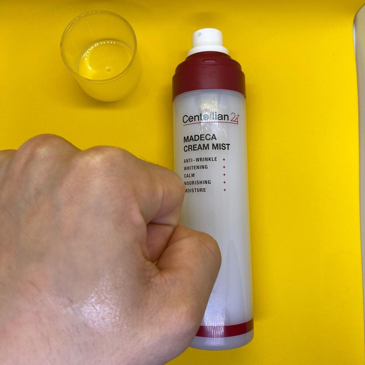 マデカクリームミスト/センテリアン24/ミスト状化粧水を使ったクチコミ(4枚目)