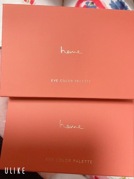 アイカラーパレット/heme/アイシャドウパレットを使ったクチコミ(2枚目)