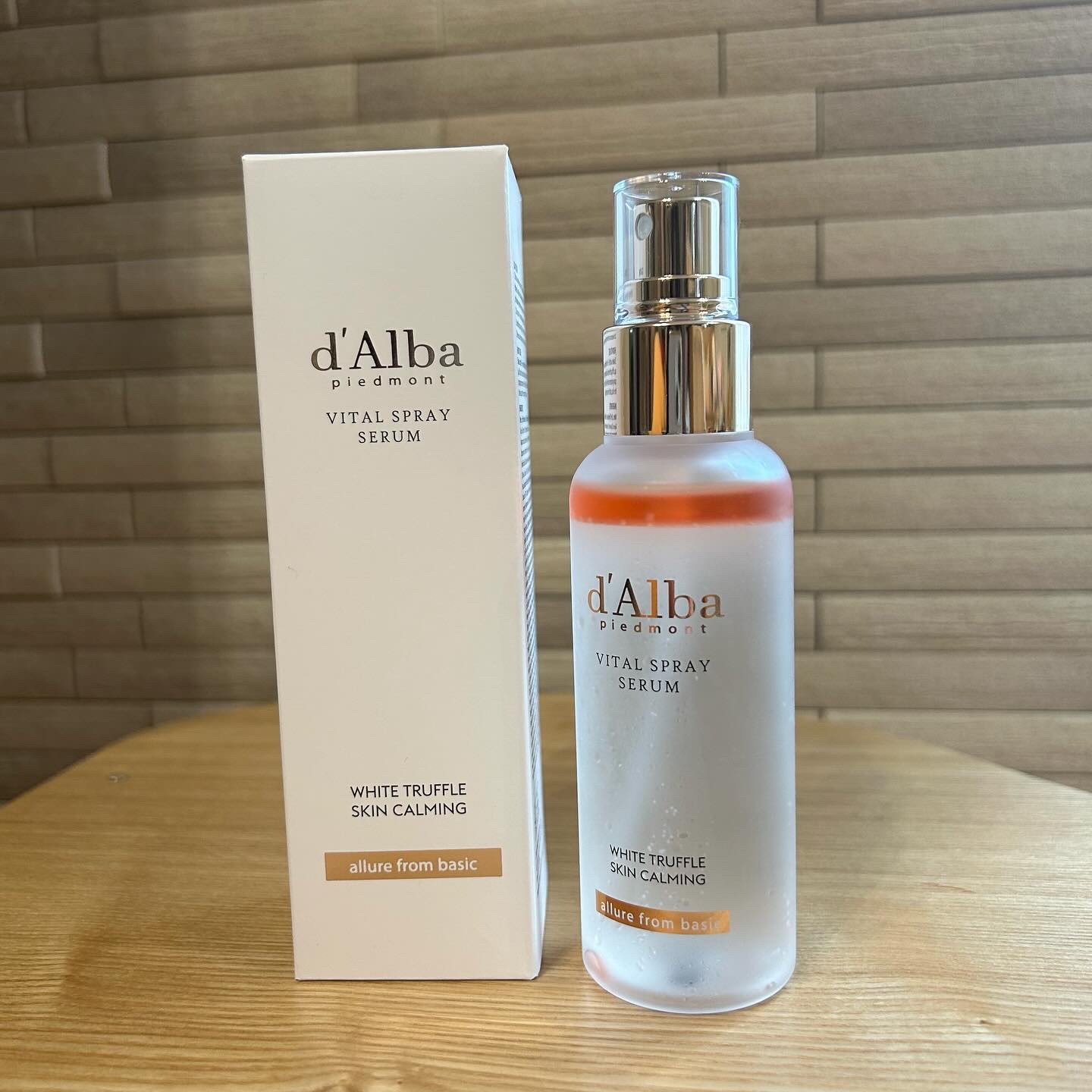 ダルバ ホワイトトリュフバイタルスプレーセラム/ダルバ/ミスト状化粧水を使ったクチコミ（1枚目）
