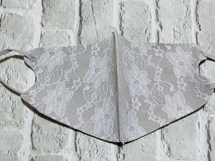 Washable Lace Mask/キャンドゥ/マスクを使ったクチコミ(3枚目)