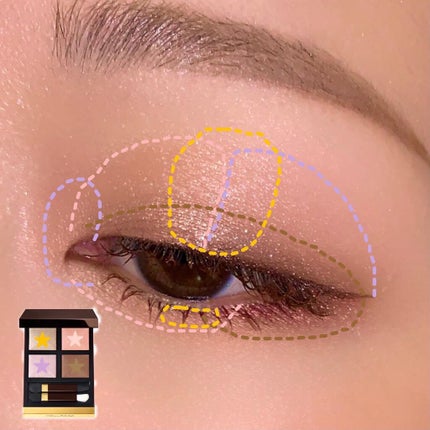 アイ カラー クォード/TOM FORD BEAUTY/アイシャドウパレットを使ったクチコミ(6枚目)
