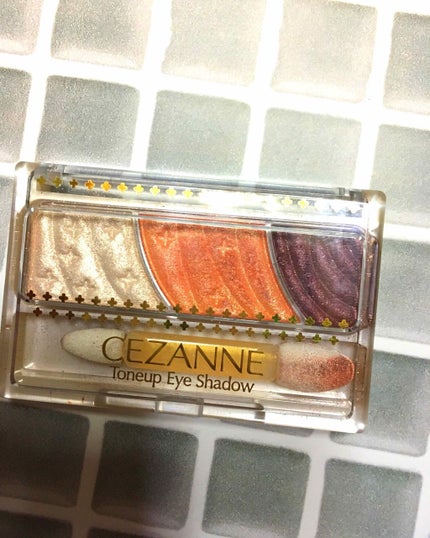 トーンアップアイシャドウ/CEZANNE/アイシャドウパレットを使ったクチコミ(1枚目)