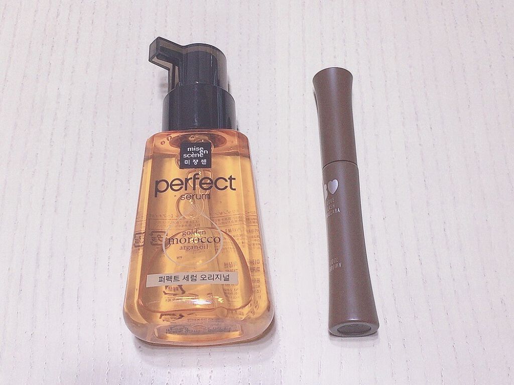 パーフェクト セラム オリジナル/miseenscene/ヘアオイルを使ったクチコミ（1枚目）