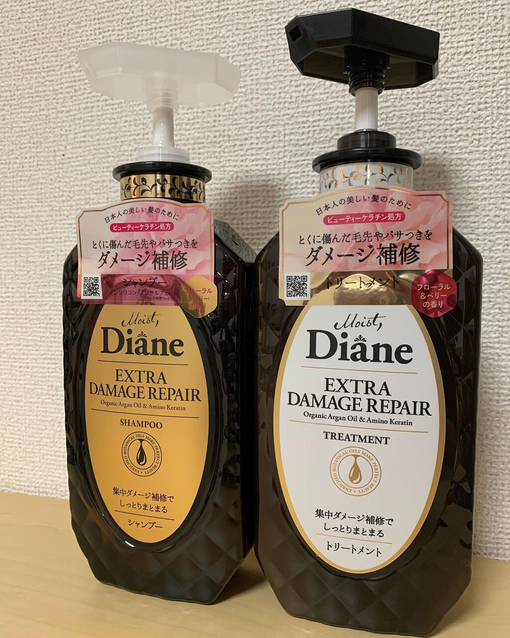 パーフェクトビューティ モイストダイアン エクストラダメージリペア シャンプー/トリートメント/ダイアン/市販シャンプーを使ったクチコミ（1枚目）
