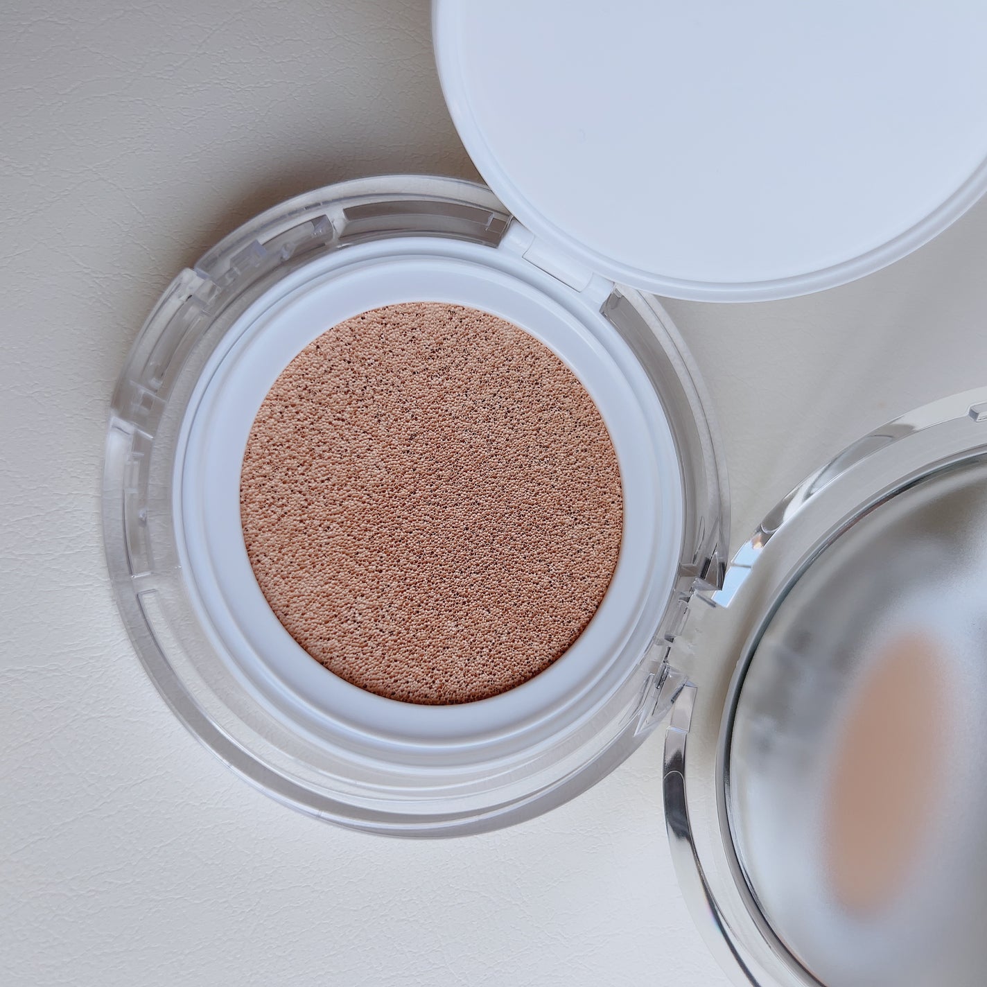 ハートリーフシーンカバークッション/23years old/クッションファンデーションを使ったクチコミ(3枚目)