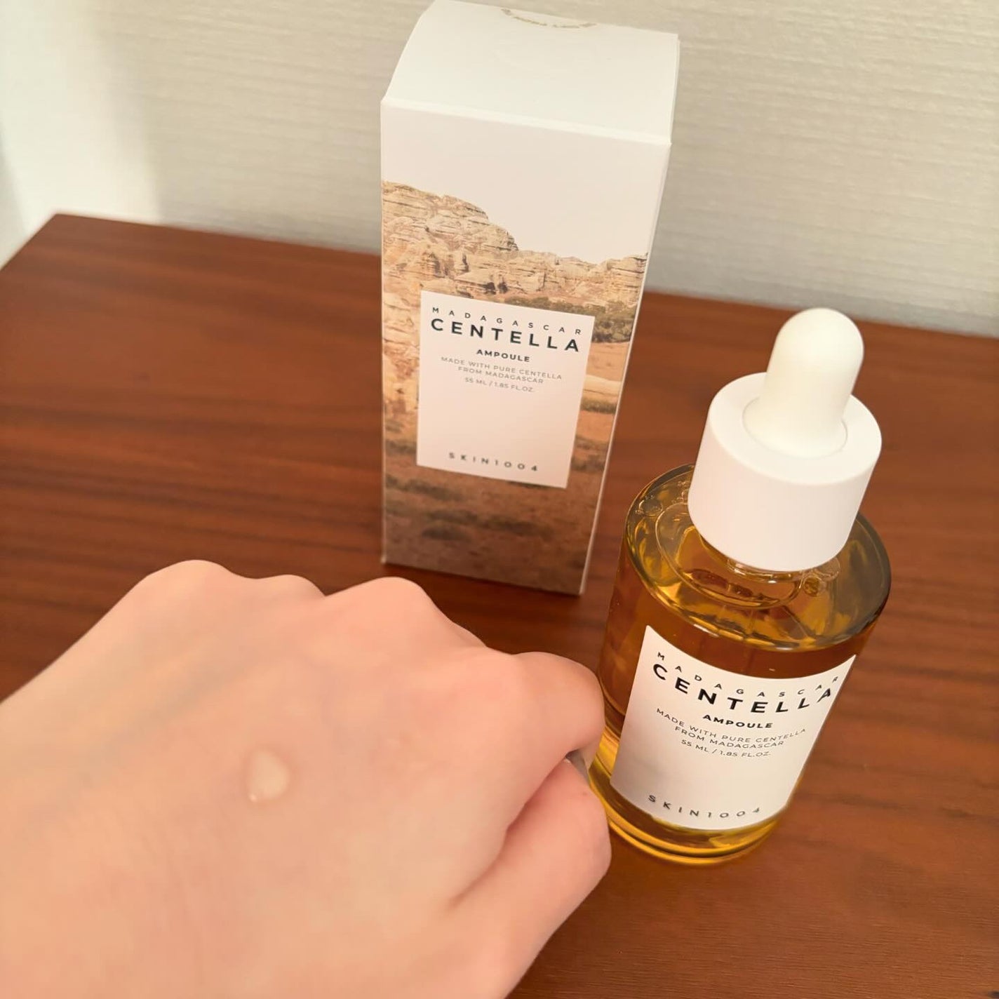 センテラ アンプル/SKIN1004/美容液を使ったクチコミ(3枚目)