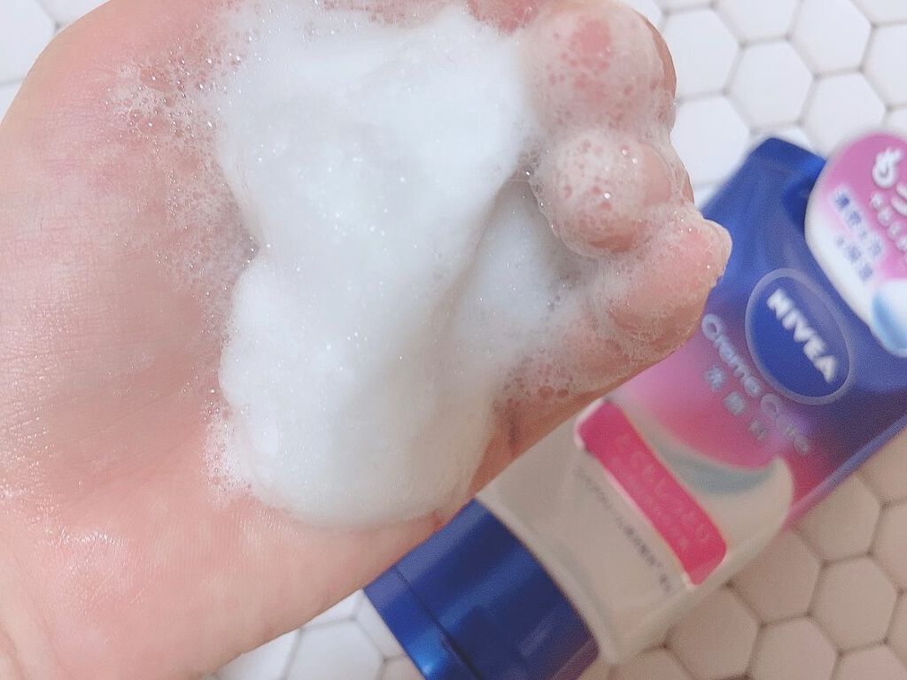 ニベア クリームケア洗顔料 とてもしっとり/ニベア/洗顔フォームを使ったクチコミ（3枚目）