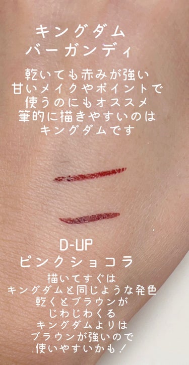 シルキーリキッドアイライナーWP/D-UP/リキッドアイライナーを使ったクチコミ（2枚目）