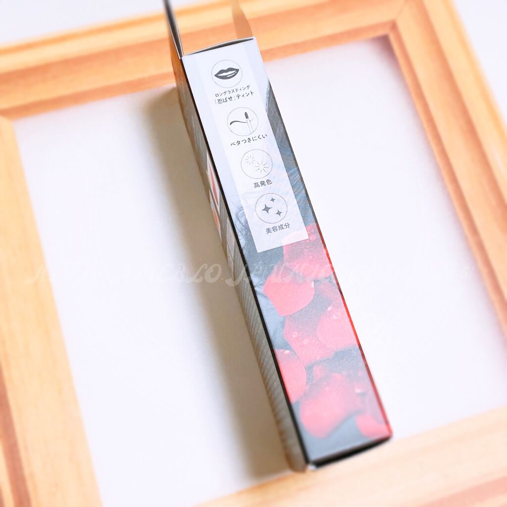 ブルーミングリップグロウ ディープレッド/CAROME./口紅を使ったクチコミ（3枚目）