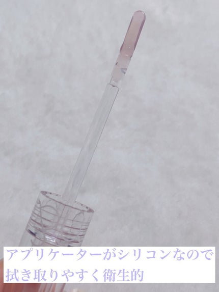 グラスティングウォーターグロス/rom&nd/リップグロスを使ったクチコミ(5枚目)