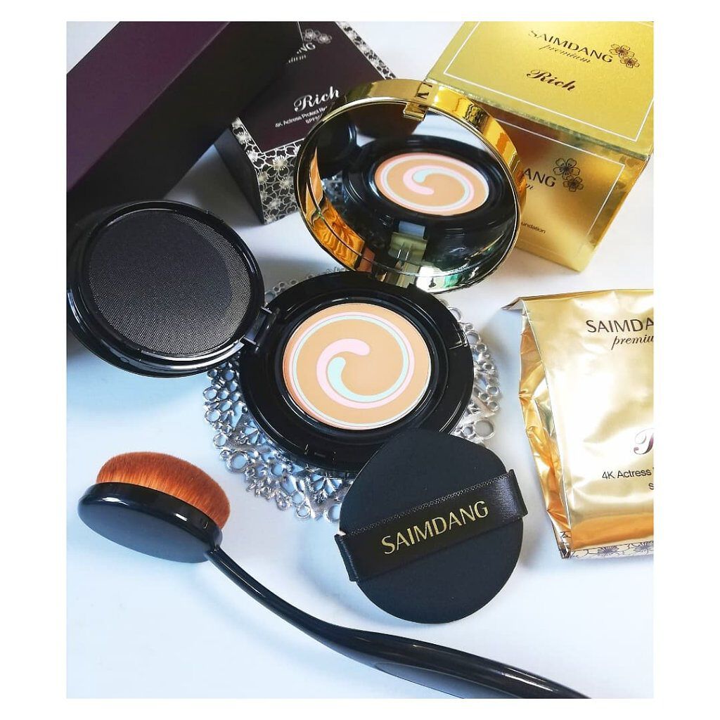 アクトレス エッセンシャルパクト/サイムダン プレミアム/クリーム・エマルジョンファンデーションを使ったクチコミ(2枚目)