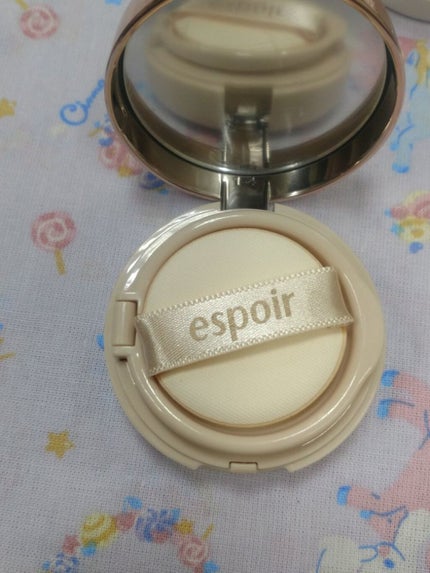 プロテーラービーグロウクッション(オールニュー)/espoir/クッションファンデーションを使ったクチコミ(4枚目)