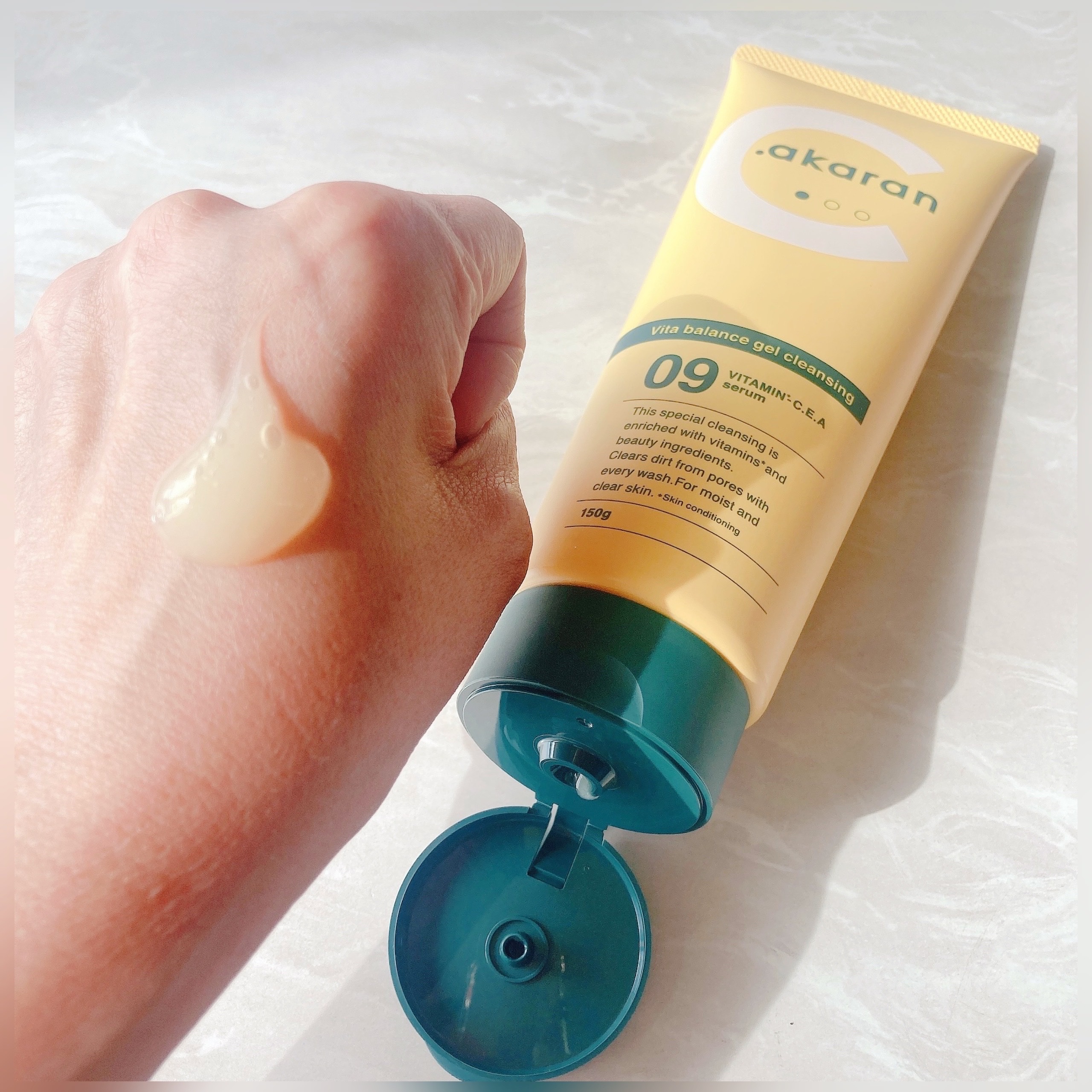 ビタバランスジェルクレンジング/.akaran/クレンジングジェルを使ったクチコミ（2枚目）