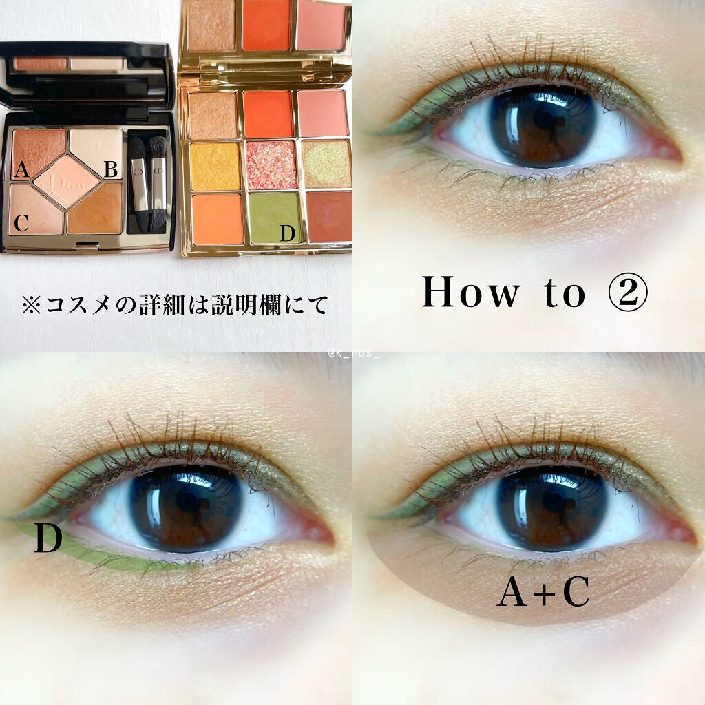 長相思シリーズ 9色アイシャドウパレット/CATKIN/アイシャドウパレットを使ったクチコミ(3枚目)