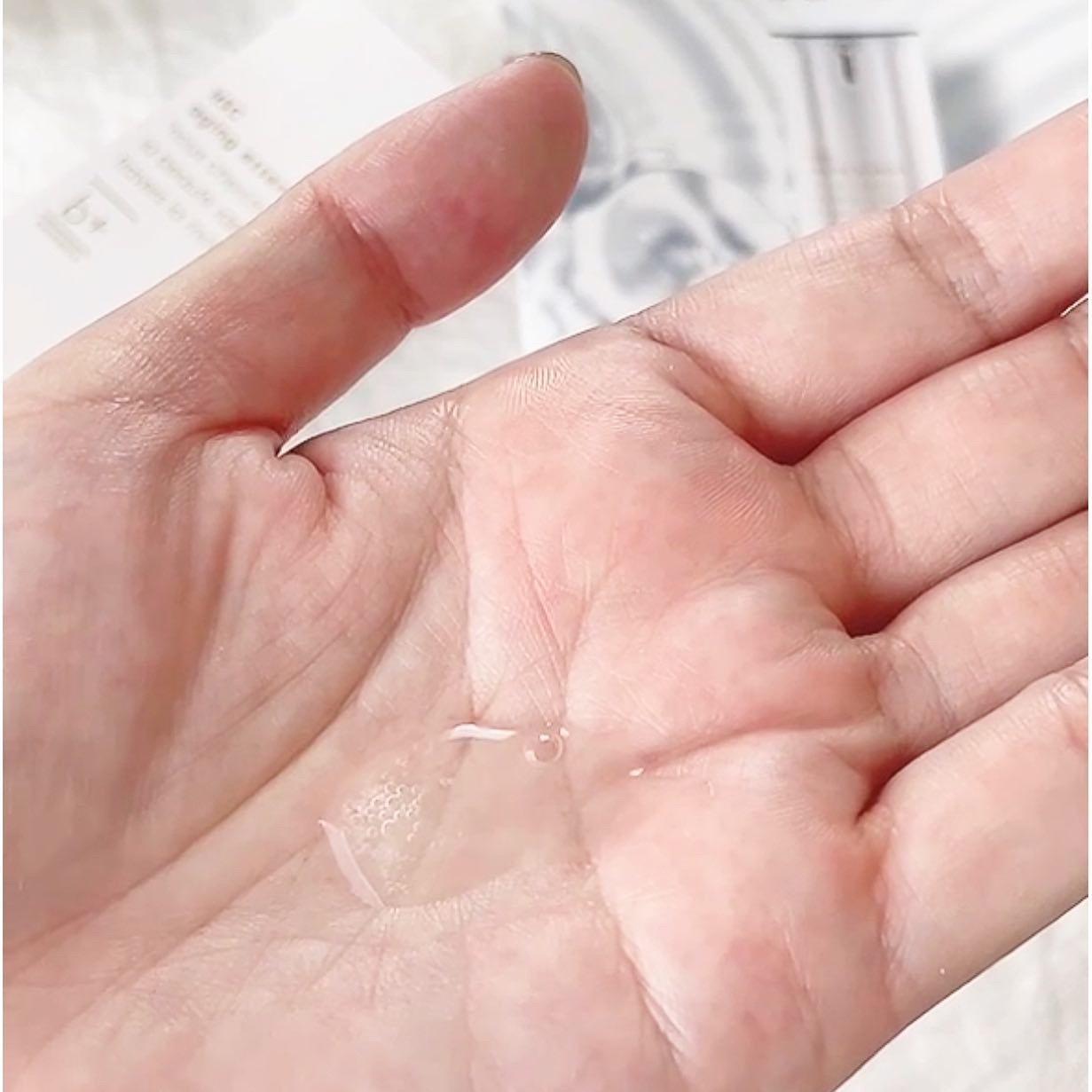 HSC エイジングエッセンス/b+ cosmetics/美容液を使ったクチコミ（3枚目）