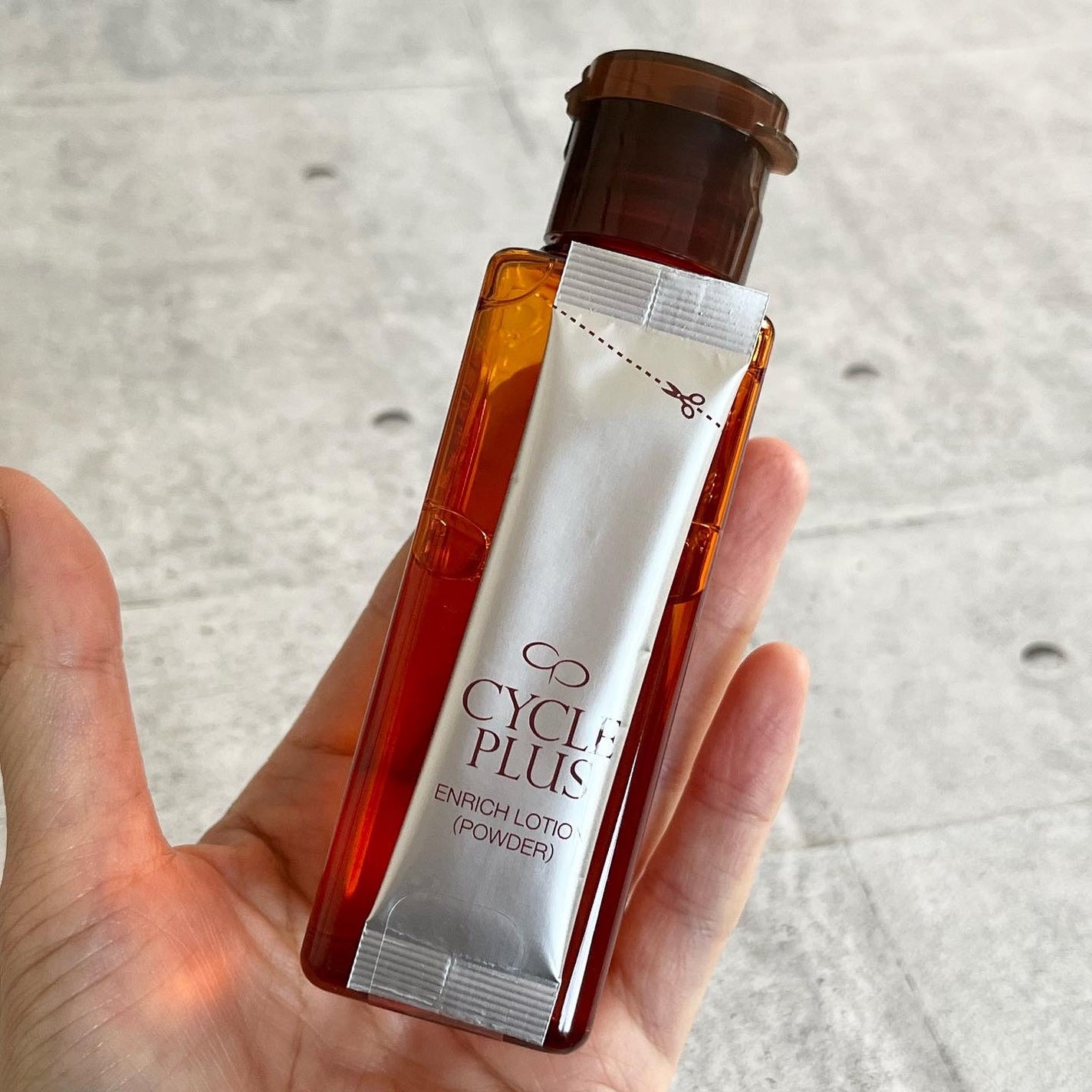 エンリッチ ローション/サイクルプラス/化粧水を使ったクチコミ(2枚目)