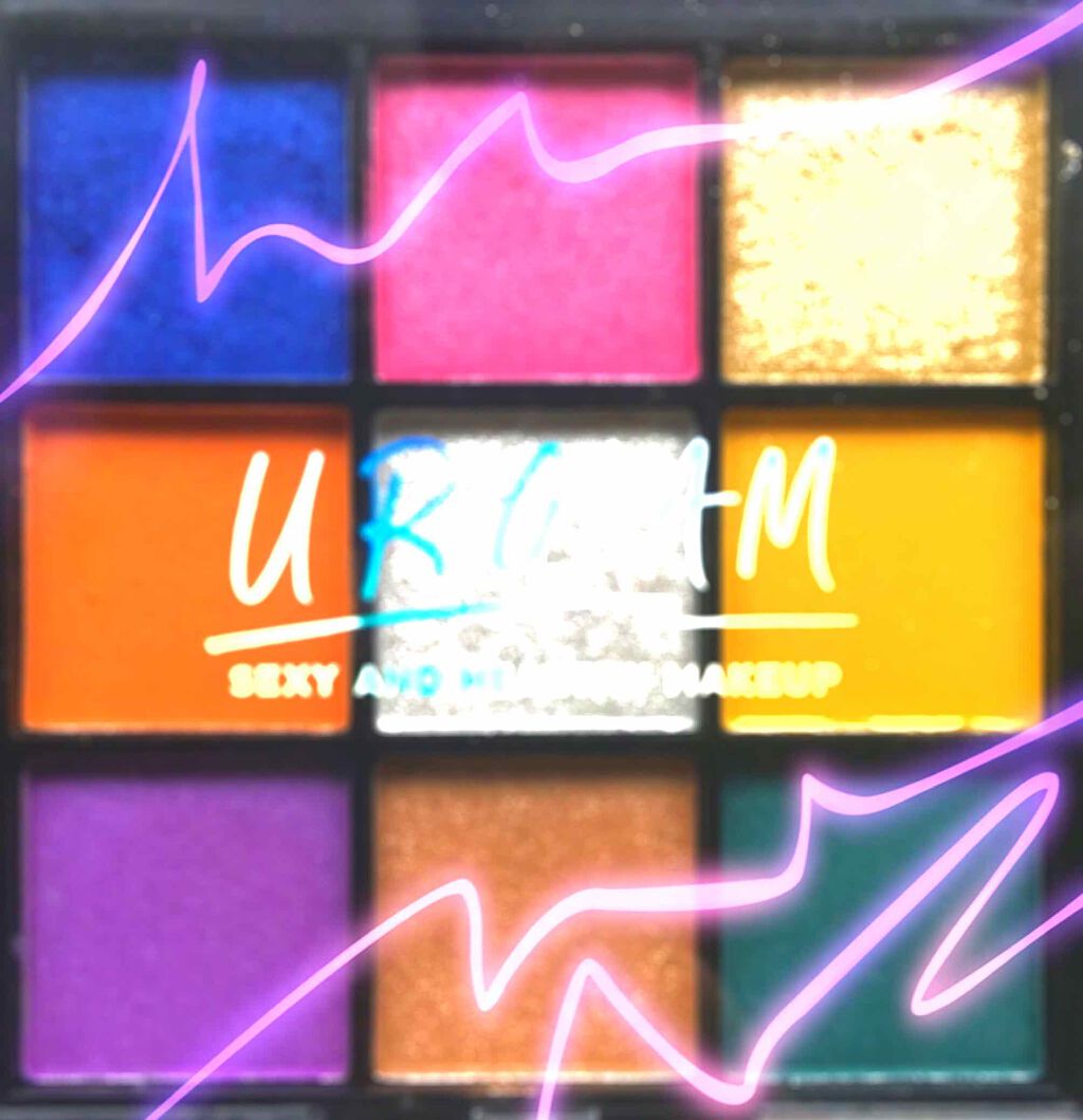 UR GLAM BLOOMING EYE COLOR PALETTE/U R GLAM/アイシャドウパレットを使ったクチコミ(1枚目)