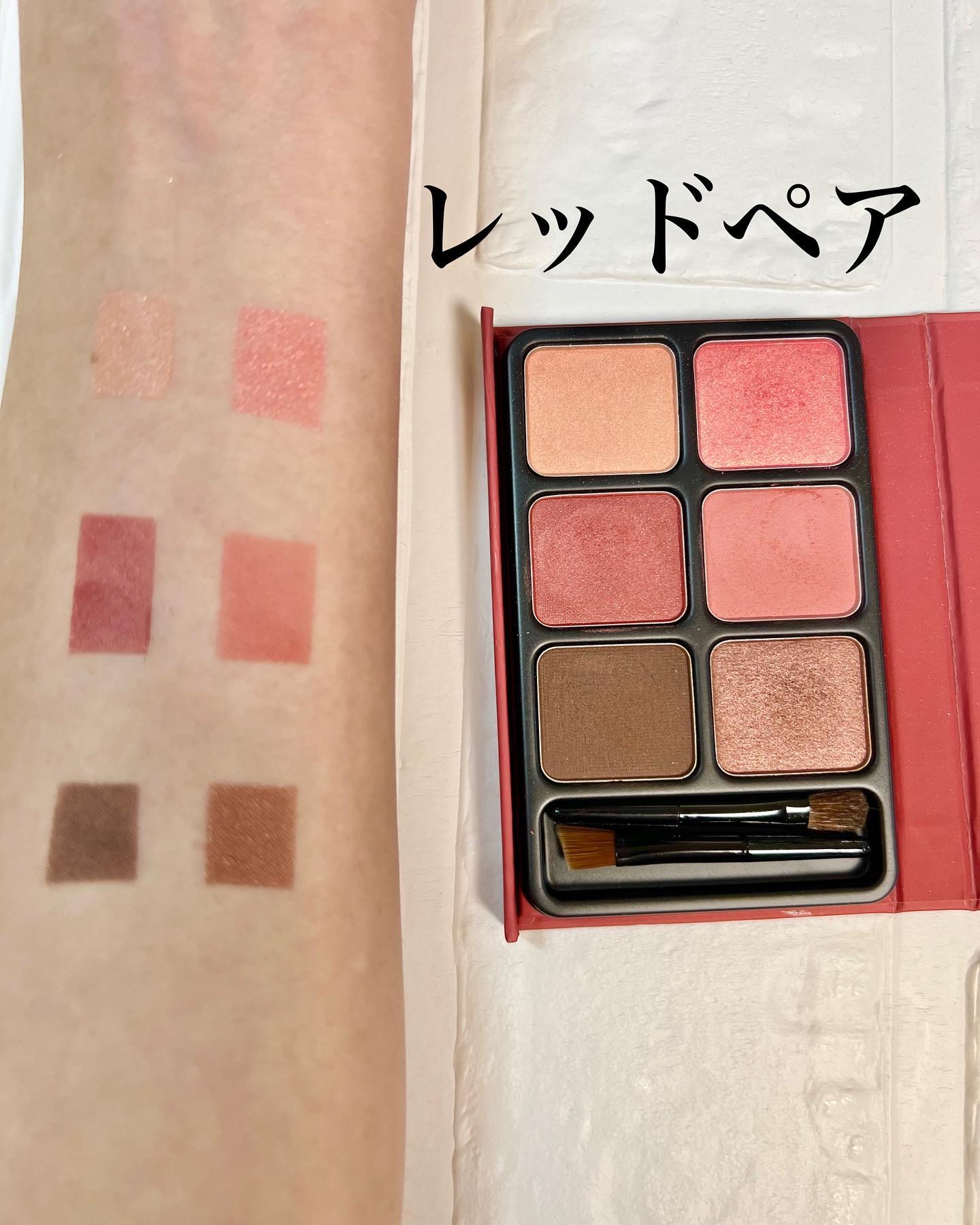 アイカラーパレット/heme/アイシャドウパレットを使ったクチコミ（2枚目）