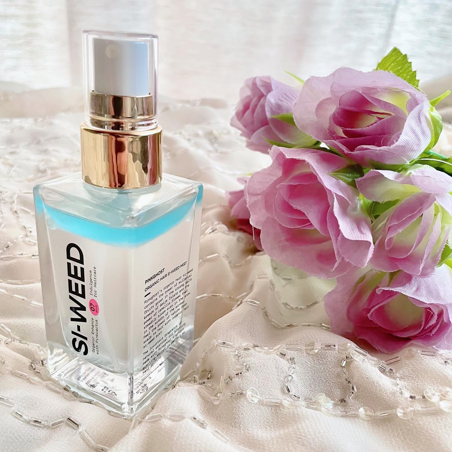 ORGANIC HAIR SI-WEED MIST/PINKGHOST/ヘアミストを使ったクチコミ（1枚目）