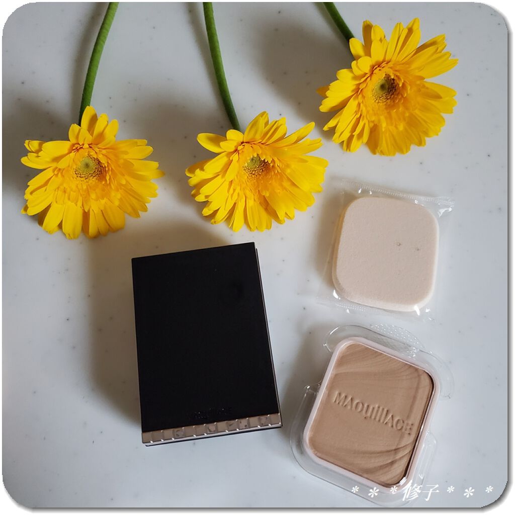 ドラマティックパウダリー EX/マキアージュ/パウダーファンデーションを使ったクチコミ(3枚目)