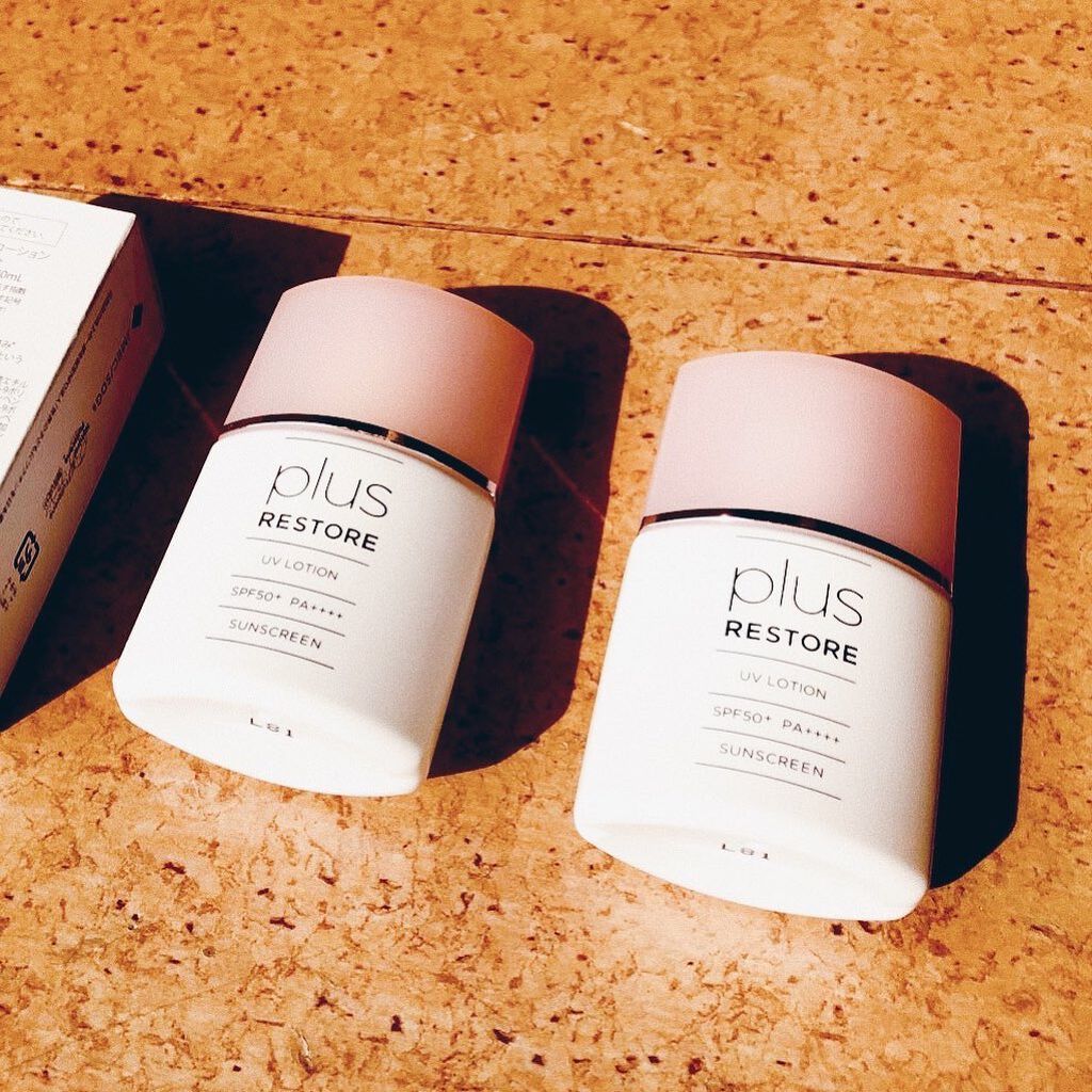 UVローション/PLUSRESTORE/日焼け止めローションを使ったクチコミ（1枚目）