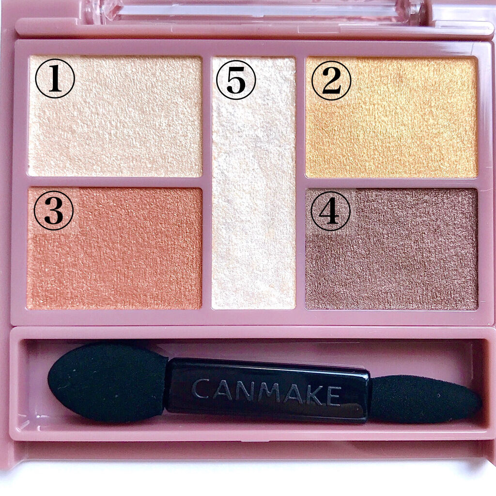 パーフェクトスタイリストアイズ/キャンメイク/アイシャドウパレットを使ったクチコミ（3枚目）