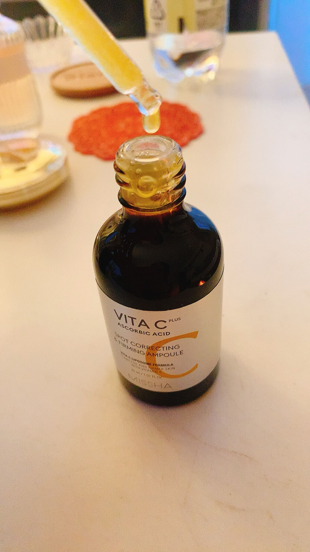 ミシャ ビタシープラス 美容液【日本処方】/MISSHA/美容液を使ったクチコミ（2枚目）