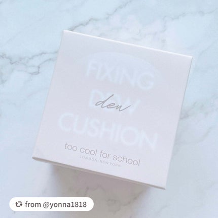 フィクシングデュークッション/too cool for school/クッションファンデーションを使ったクチコミ(2枚目)